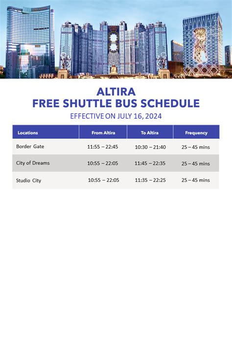 cod macau|Free Shuttle & Transport Arrangements .